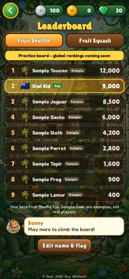 Leaderboard